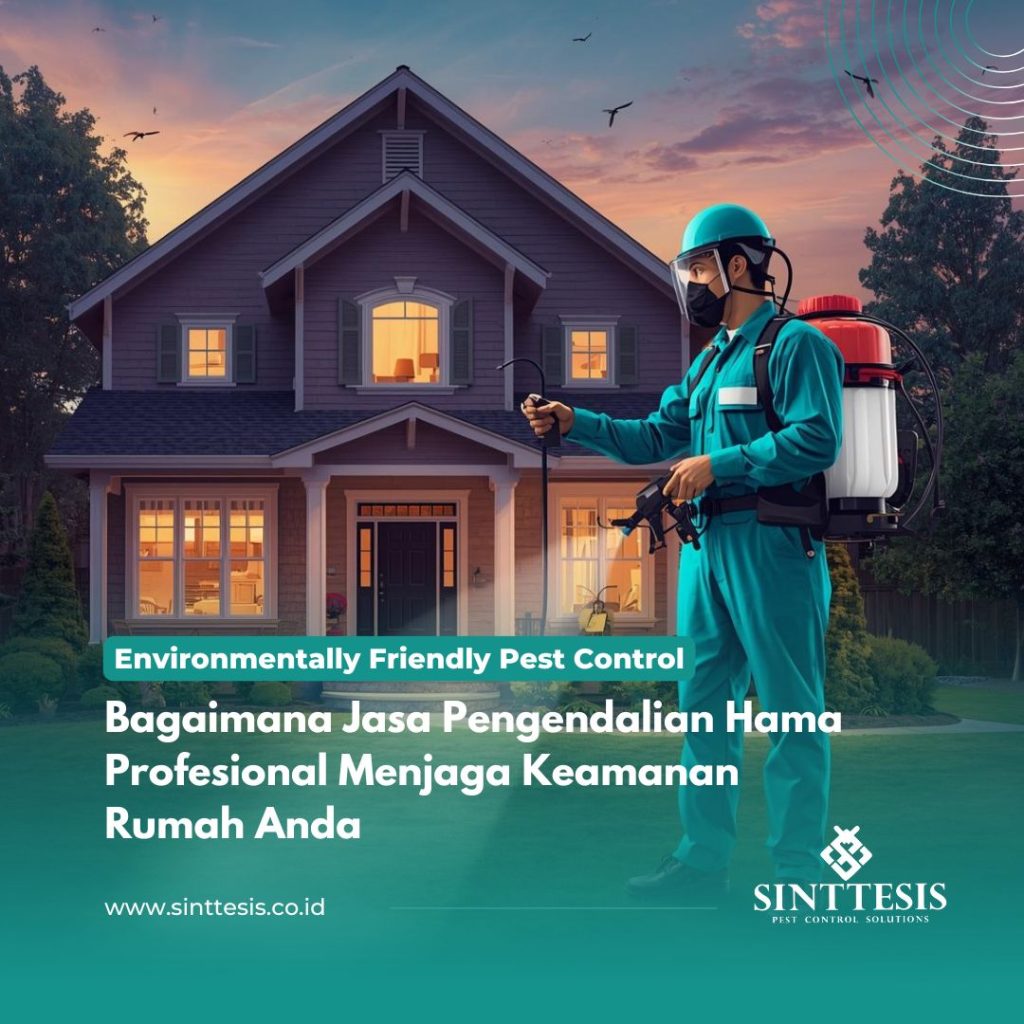 Bagaimana Jasa Pengendalian Hama Profesional Menjaga Keamanan Rumah Anda